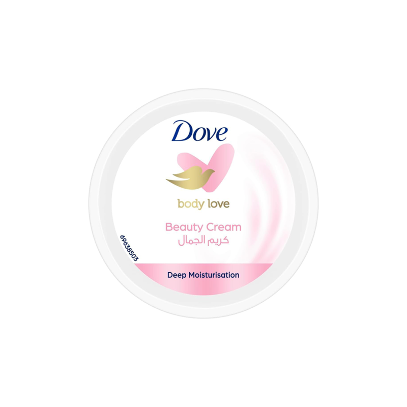 Dove-Body-Love-Beauty-Cream-150ml.png Dove Body Love Beauty Cream 150ml - Image 1