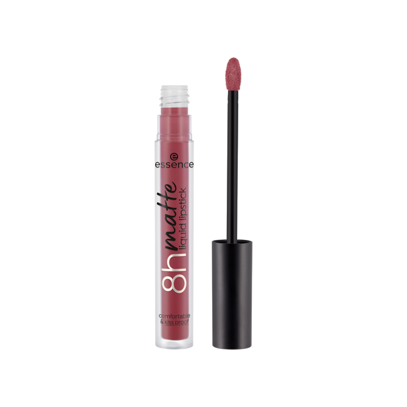Essence 8H Matte Liquid Lipstick - Dark Berry - Image 2
