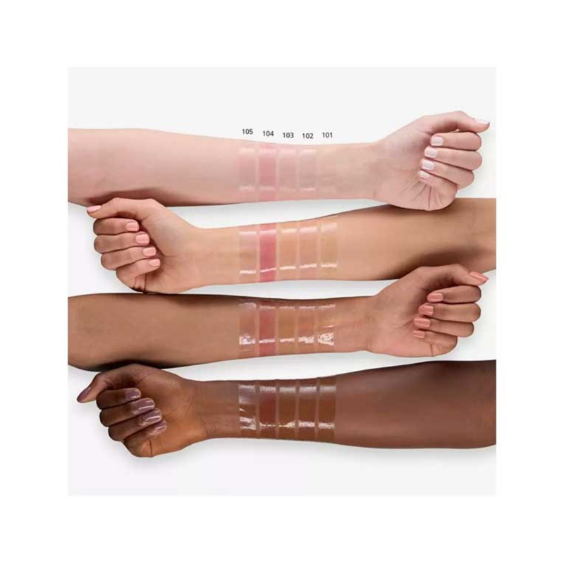 Essence Juicy Bomb Lip Shiny Gloss swatch Essence Juicy Bomb Shiny Lip Gloss 102- Witty Watermelon - Image 3