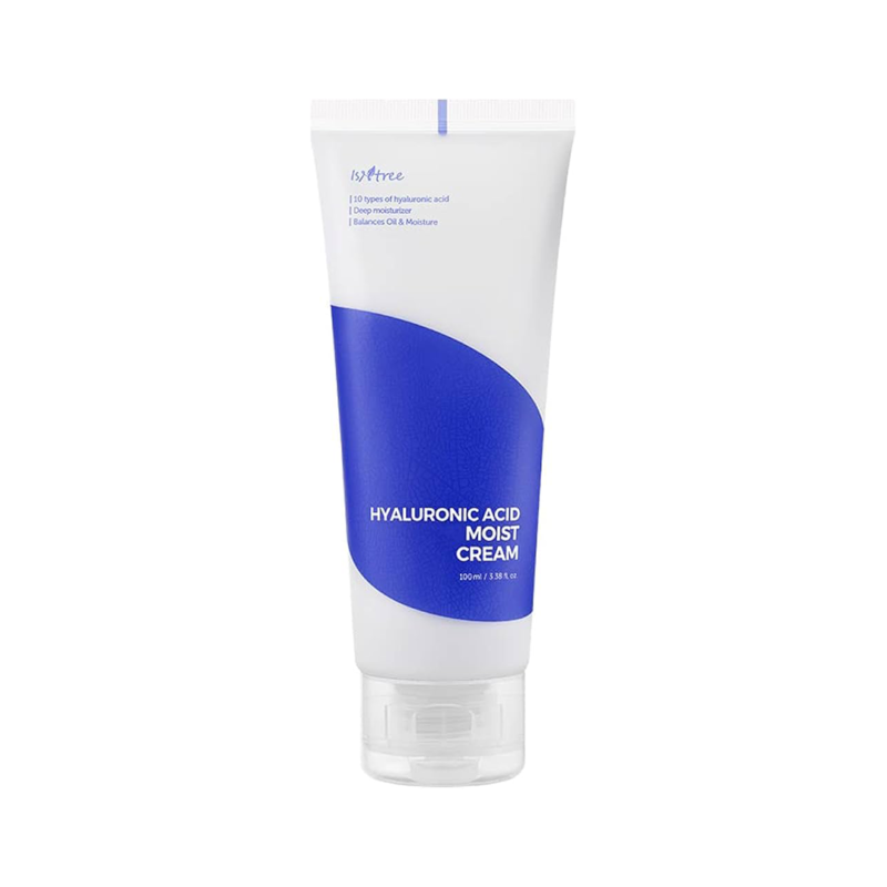 Isntree-Hyaluronic-Acid-Moist-Cream-100ml.png Isntree Hyaluronic Acid Moist Cream 100ml - Image 1