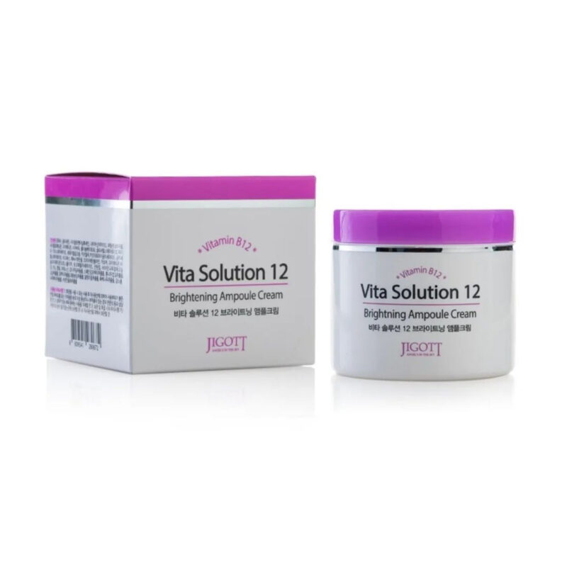 Jigott-Vita-Solution-12-Brightening-Ampoule-Cream-100ml1.jpg Jigott Vita Solution 12 Brightening Ampoule Cream - 100ml - Image 3
