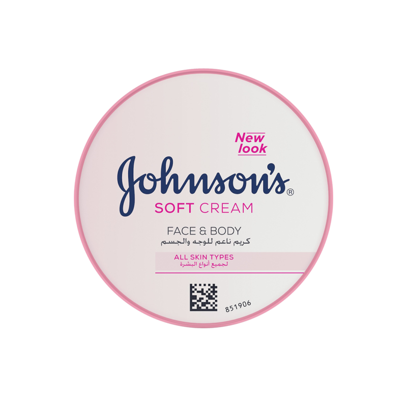 Johnson's Soft Cream Face & Body 200ml Johnson's Soft Cream Face & Body 200ml - Image 1