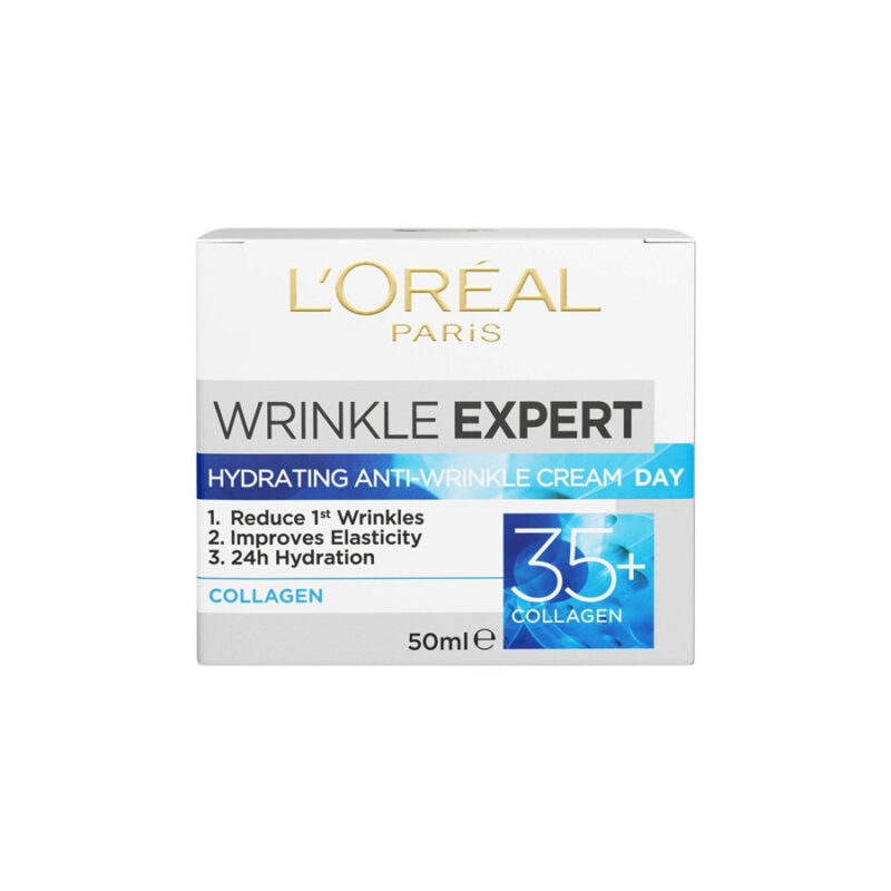 L'Oreal Wrinkle Expert Anti-Wrinkle Hydrating 35+ Collagen Day Cream 50ml - Image 4