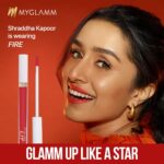 MyGlamm LIT Liquid Matte Lipstick - Fire - Image 3