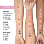 MyGlamm POPxo Makeup Collection 4 Eyeshadow Kit - Hot Mess (Expiry: 31/10/2026) - Image 4