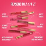 MyGlamm Ultimatte Long-Stay Matte Liquid Lipstick- Red Diva - Image 3