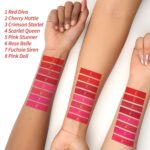 MyGlamm Ultimatte Long-Stay Matte Liquid Lipstick- Red Diva - Image 4