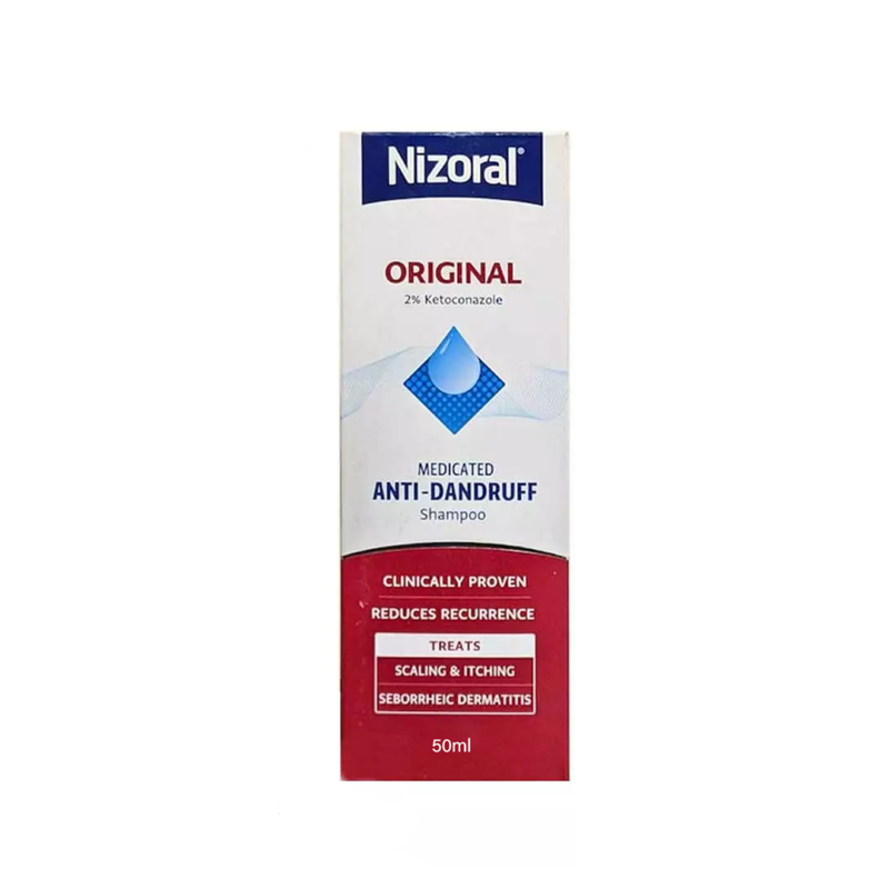 Nizoral 2% Ketoconazole Hair Care Anti-Dandruff Shampoo 50ml - Image 2