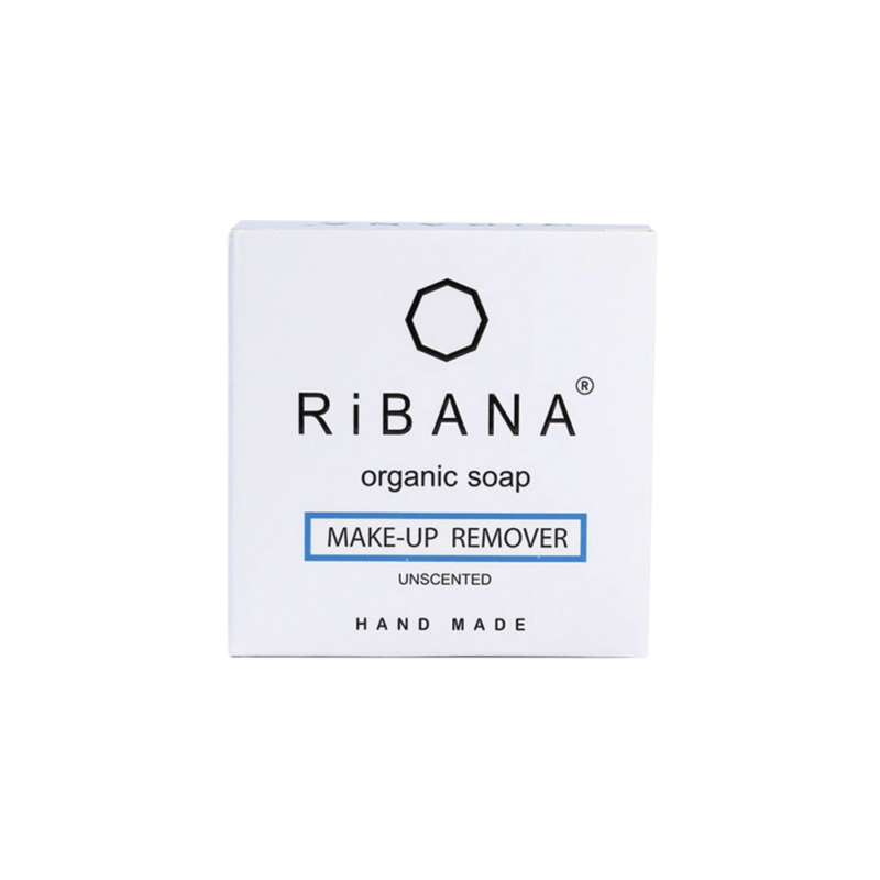 RiBANA-Makeup-Remover-Soap-95gm.png RiBANA Makeup Remover Soap - 95gm - Image 1