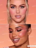 Sheglam Color Bloom Liquid Blush Matte Finish - Risky Business - Image 2