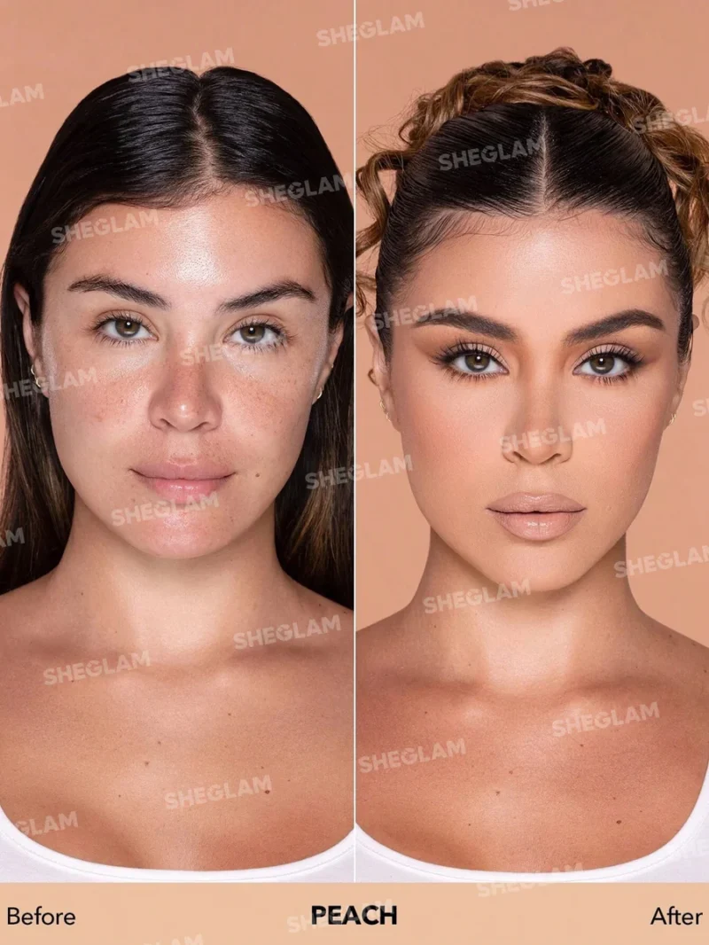 Sheglam-Complexion-Pro-Long-Lasting-Breathable-Matte-Foundation-peach1.webp Sheglam Complexion Pro Long Lasting Breathable Matte Foundation - peach - Image 2