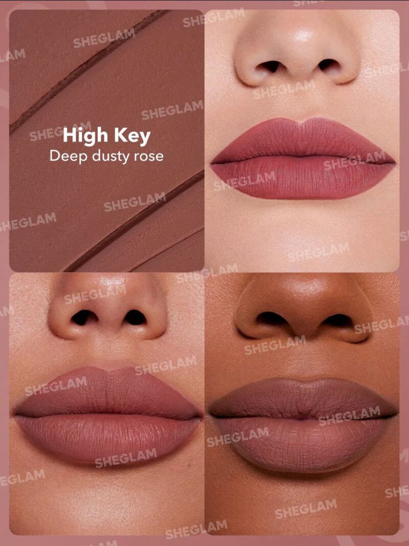 Sheglam-Dynamatte-Boom-Long-lasting-Matte-Lipstick-High-Key2.jpg Sheglam Dynamatte Boom Long-lasting Matte Lipstick - High Key - Image 3