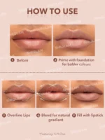 Sheglam Glam 101 Lipstick & Liner Duo - Cherry Fudge - Image 4