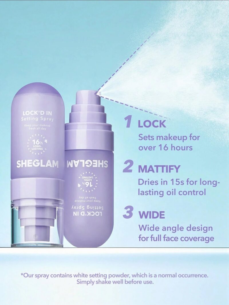 Sheglam Lock'd In Setting Spray - 55ml - Image 2