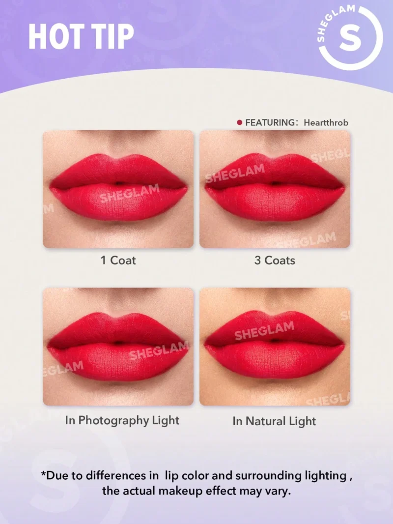Sheglam-Matte-Allure-Liquid-Lipstick-Momojo4.webp Sheglam Matte Allure Liquid Lipstick - Damsel - Image 5