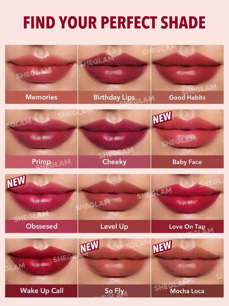 Sheglam Take A Hint Lip Tint - Cheeky - Image 6