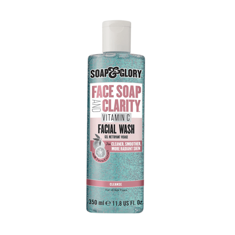 Soap & Glory Face Soap And Clarity 3-In-1 Daily Detox Vitamin C Facial Wash - 350ml - Image 1
