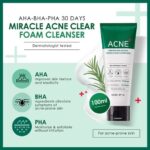 Some by mi Aha BHA PHA 30 Days Miracle Acne Clear Foam 100ml - Image 7