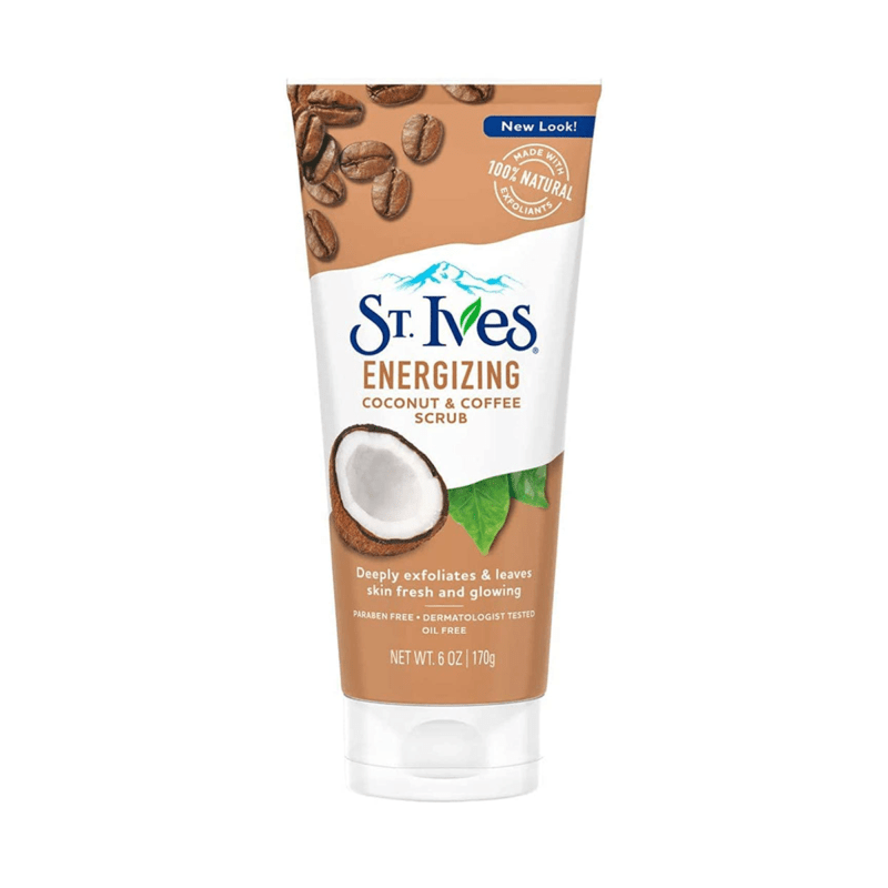 St. Ives Energizing Coconut & Coffee Scrub- 170g - Image 1