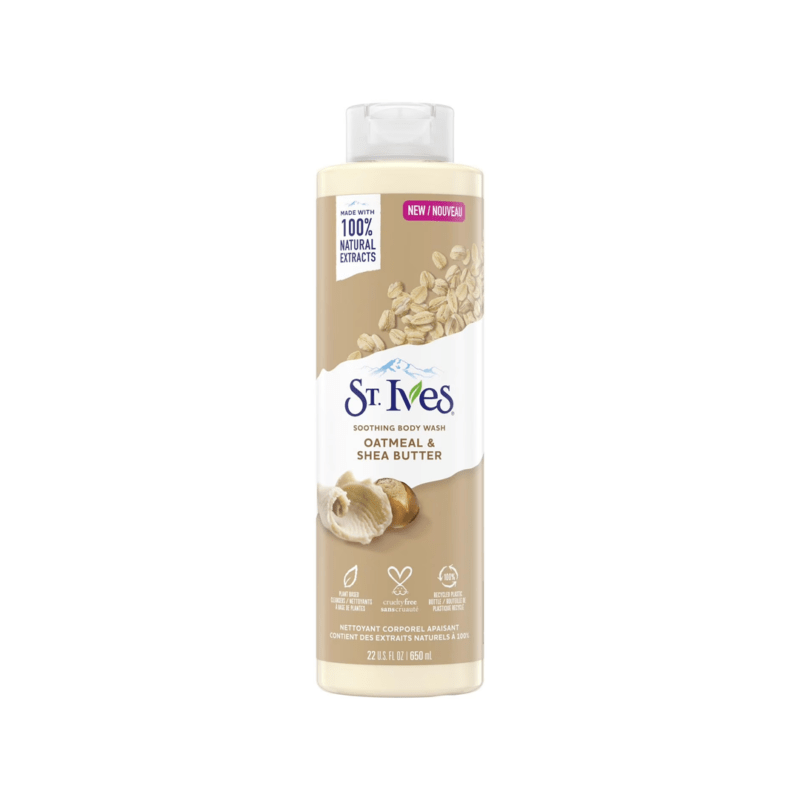 St. Ives Oatmeal & Shea Butter Soothing Body Wash 650ml St. Ives Oatmeal & Shea Butter Soothing Body Wash 650ml - Image 1