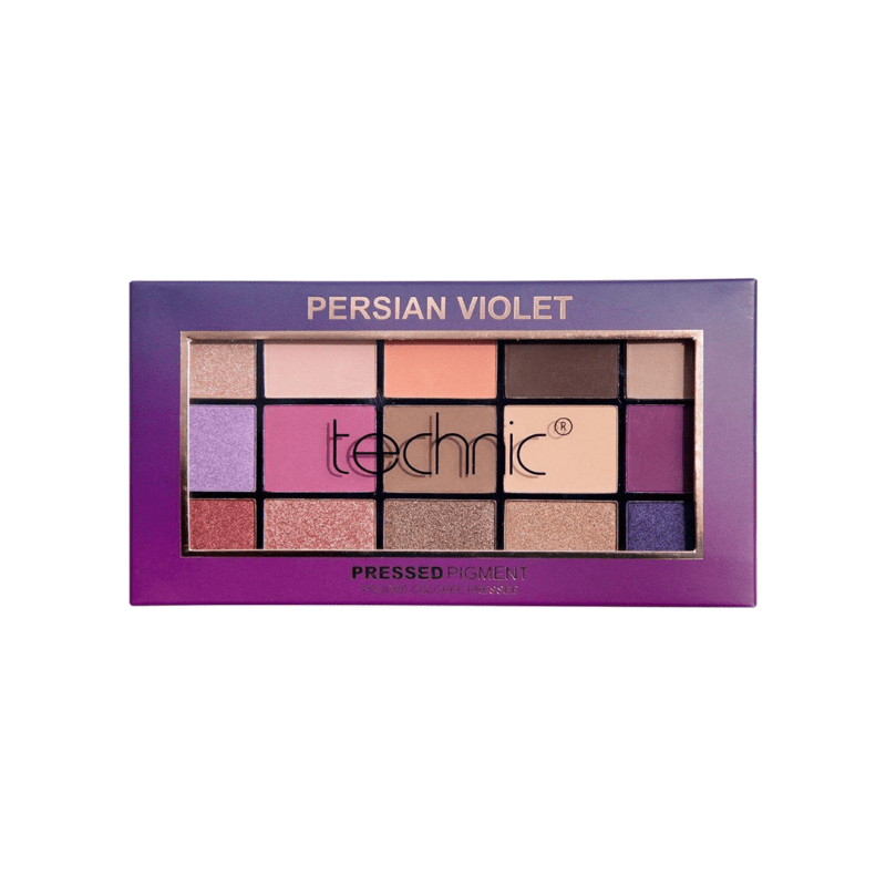 Technic-Pressed-Pigment-Palette-Persian-Violet.png Technic Pressed Pigment Persian Violet 6g - Image 1