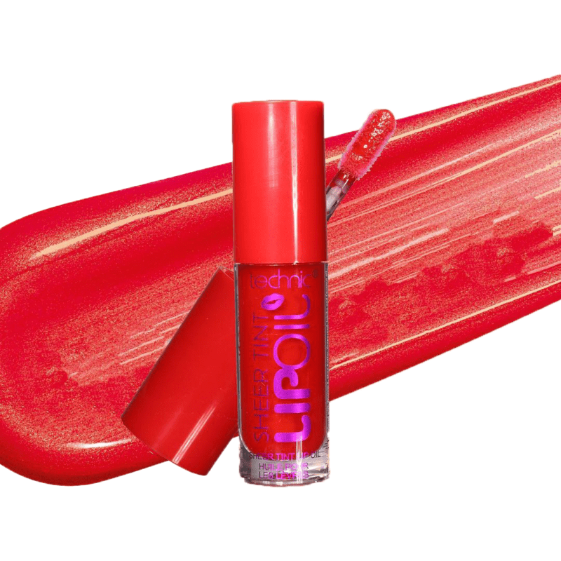 Technic Sheer Tint Lip Oil - Crimson - Image 1