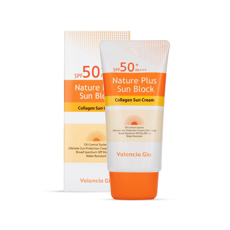 Valencia Gio Nature Plus Sun Block Spf50+ Pa+++ 70ml - Image 1