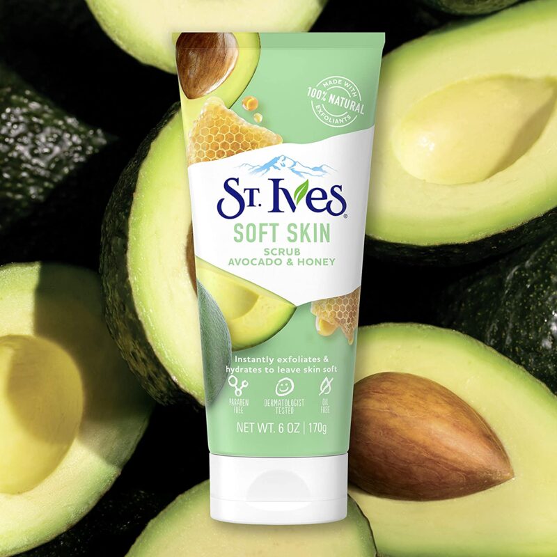 df2bcc1d475201f99a801b3a5c7c04b1.jpg St. Ives Soft Skin Avocado & Honey Scrub 170g - Image 2