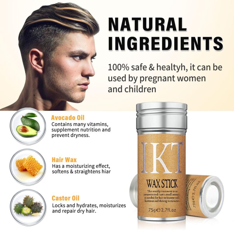 IKT Hair Wax Stick 75g - Image 5