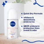 Nivea Brightening Powder 8 Super Food 48H Roll On - 50ml - Image 2