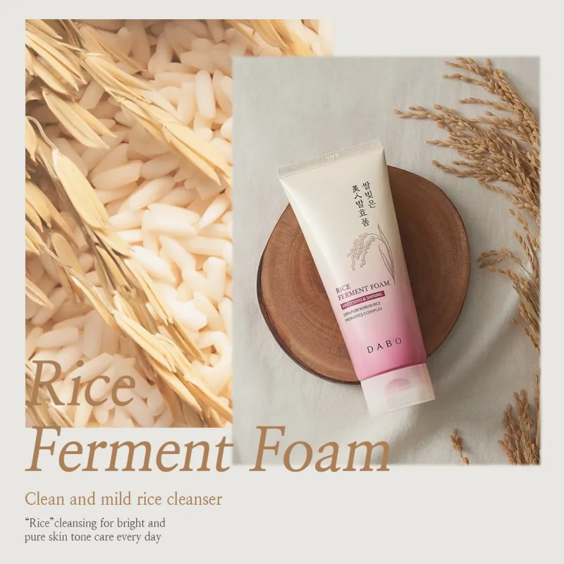 Dabo Rice Ferment Foam Cleanser -100ml - Image 2