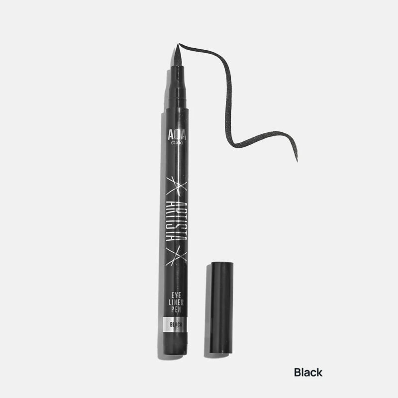 AOA-Pen-Eyeliner-Pen-Black-1 AOA Studio Artista Eyeliner Pen- Black - Image 2