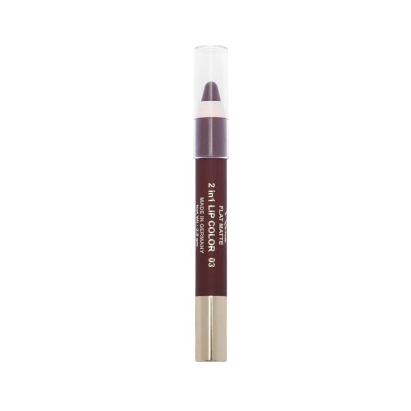 Miss & Mrs. Nina Flat Matte 2 in 1 Lip Color 03