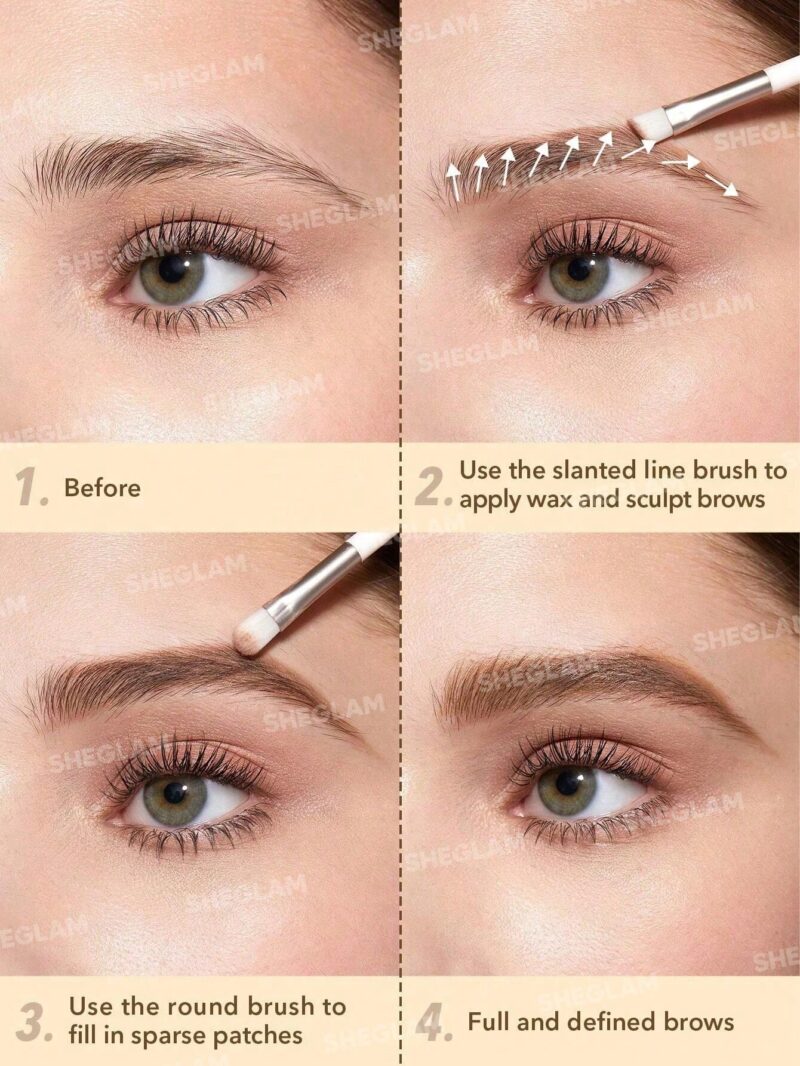 Sheglam Full-Filled Eyebrow Palette -101 Dark Brown4 Sheglam Full-Filled Eyebrow Palette -101 Dark Brown - Image 4