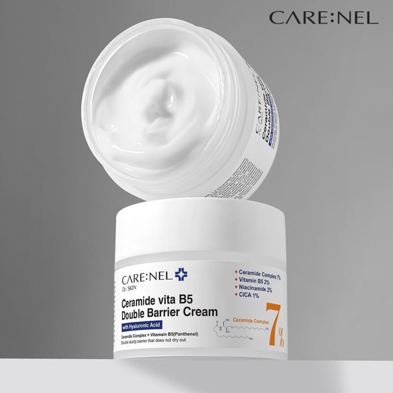 jiqUgUwICgo0nw1mHWeCQyNxX47hMOIeYO5TO6pT CareNel Ceramide Vita B5 Double Barrier Cream with Hyaluronic Acid 50ml - Image 3