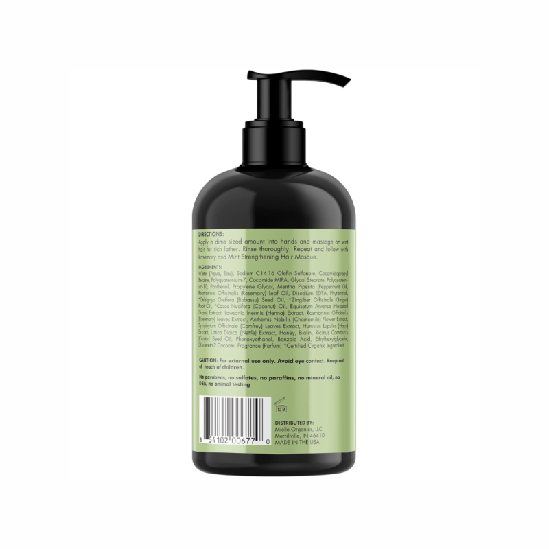mielle-rosemary-mint-strengthening-shampoo2 Mielle Rosemary Mint Strengthening Shampoo - 355ml - Image 6