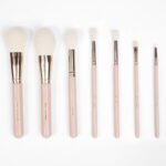 BH Travel Series 7pcs Face & Eye Brush Set with Bag - Image 2
