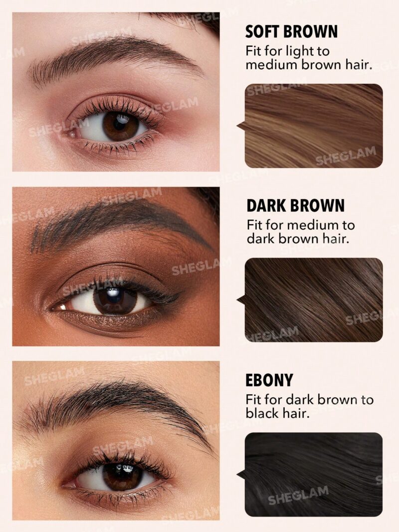 Sheglam Boss Brow Waterproof Pomade -Ebony - Image 5