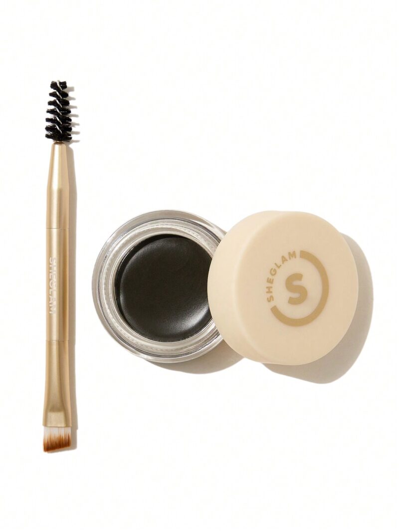 shein@v1@151 Sheglam Boss Brow Waterproof Pomade -Ebony - Image 1