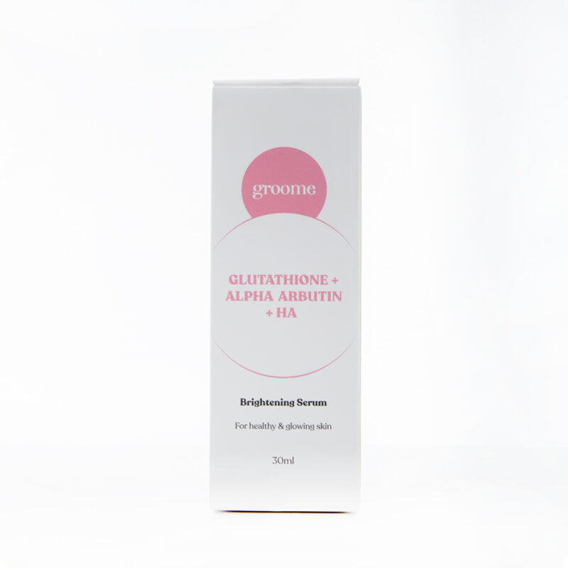 Groome-Glutathione-Alpha-Arbutin-HA-Brightening-Serum-1 Groome Glutathione + Alpha Arbutin +HA Brightening Serum 30ml - Image 8