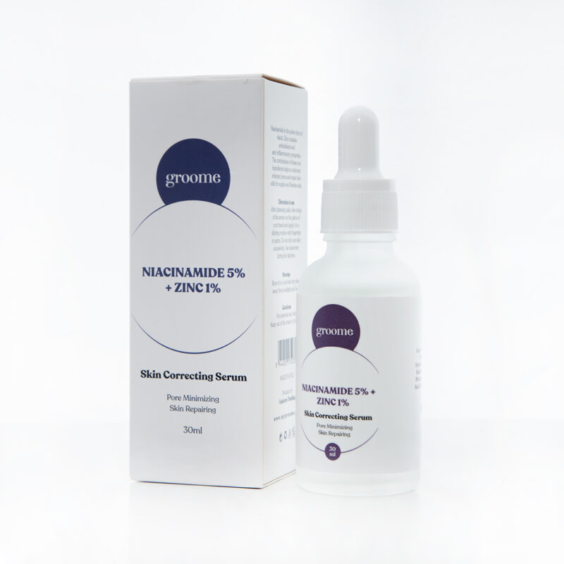 Groome Niacinamide 5% + Zinc 1% Skin Correcting Serum 30ml - Image 7