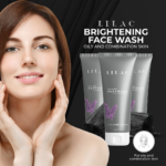 Lilac Brightening Face Wash Oily And Combination Skin 120ml - Image 2