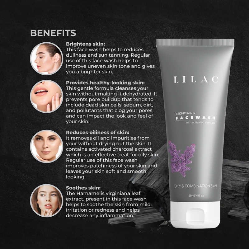 LILAC-Brightening-Daily-Scrub-A-Content-04-1 Lilac Brightening Face Wash Oily And Combination Skin 120ml - Image 6