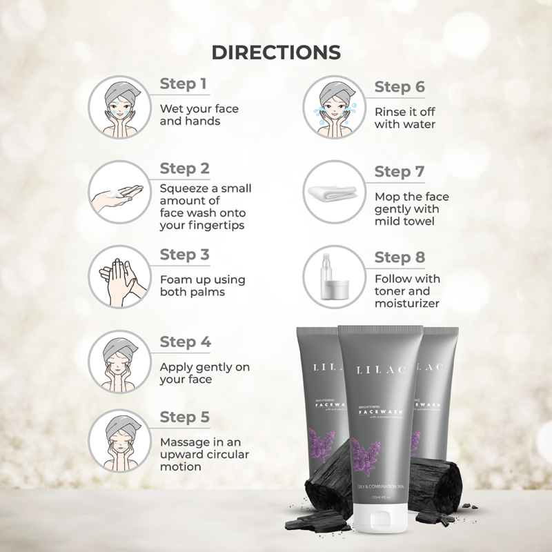 LILAC-Brightening-Daily-Scrub-A-Content-05 Lilac Brightening Face Wash Oily And Combination Skin 120ml - Image 7