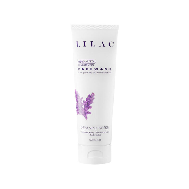 Lilac-Advanced-Brightening-Face-Wash-Dry-Sensitive-Skin A+ Conte Lilac Advanced Brightening Face Wash Dry And Sensitive Skin 120ml - Image 1