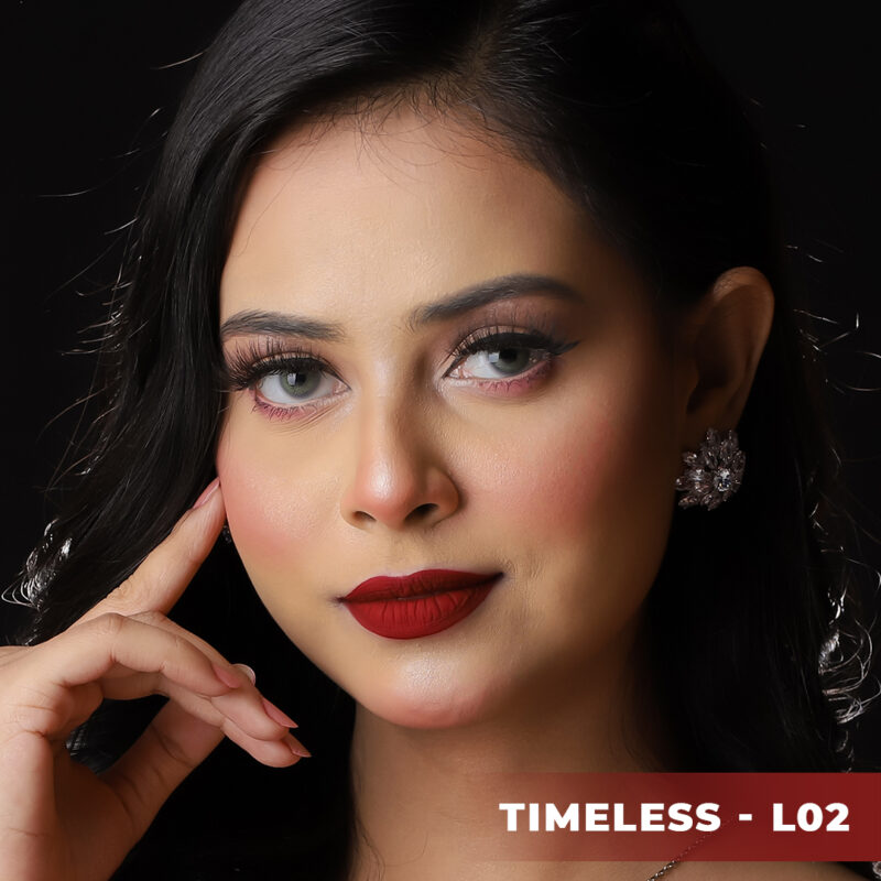 Nirvana Color Liquid Matte Lipstick - Timeless L02 5gm - Image 5