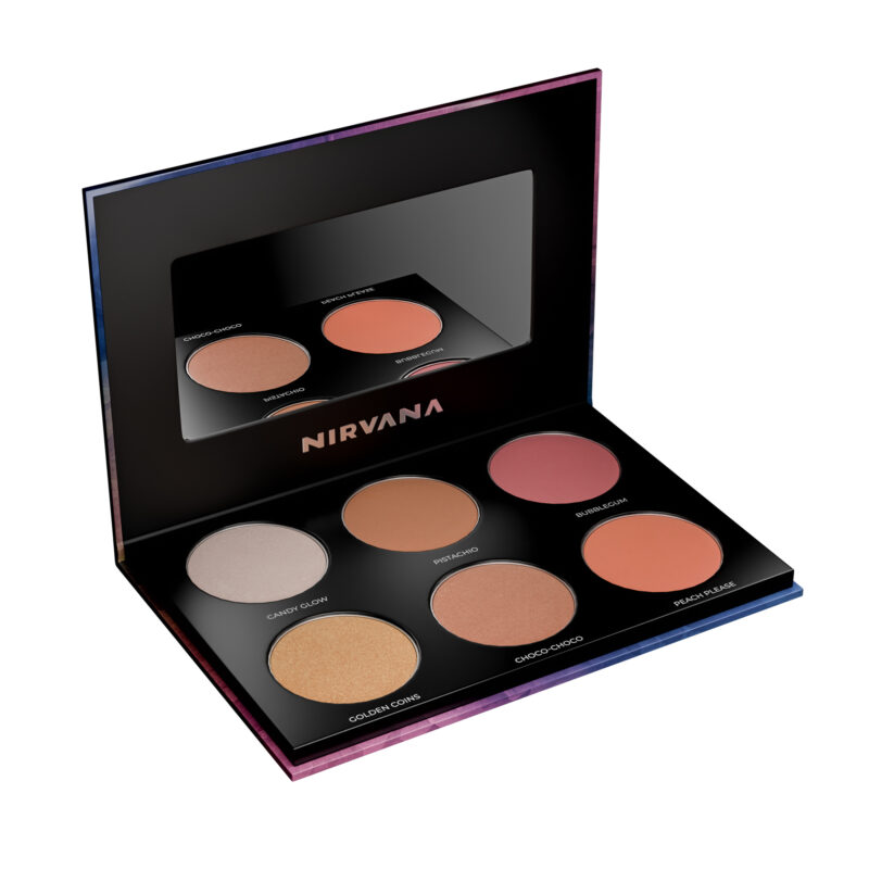 Nirvana Color Face Palette - Windy Monsoon 18gm - Image 2