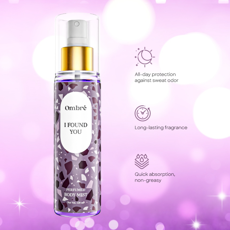 Ombre Perfumed Body Mist - I Found You 120ml - Image 4