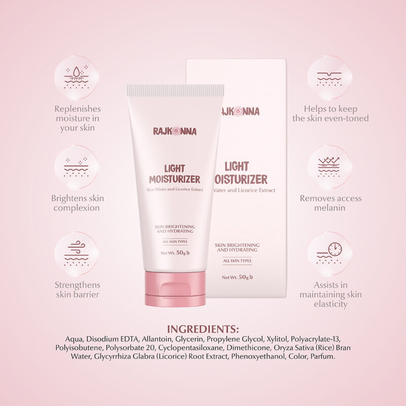 2 Feb Rajkonna Light Moisturizer With Rice Water And Licorice Extract - Image 6