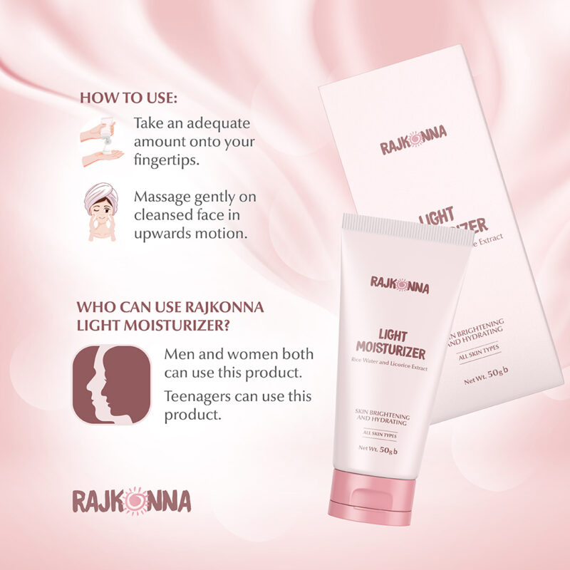 2 Feb Rajkonna Light Moisturizer With Rice Water And Licorice Extract - Image 5